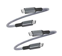 BASESAILOR USB C to Type C 60W Cable 0.3M/2Pack,Power Delivery Fast Charging PD Charger Cord for iPhone 17 16 15 Pro Max Plus,MacBook,Mac,iPad Air 4 5 4th 5th Generation,Galaxy S22 S23 S24 A14 A54