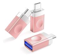BASESAILOR USB C to USB Adapter 3Pack,Thunderbolt 3 to Type A OTG Converter for iMac,iPad 10 Air 4 5 Mini 6,Samsung Galaxy A51,A52,A53 A54,A11,A12,A13,A14,A32 A33,A34,A42 A43,A71,A72 A73,Z Flip Fold