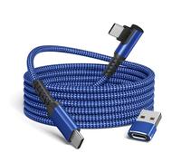 BASESAILOR USB C to USBC 60W Charger Cable 2M with USB Adapter Right Angle | PD Fast Charging Car Cord for iPhone Duo 18 17 16 15,Airpods 4 5,MacBook,iPad 10 Air Mini,Samsung Galaxy S24 S25 S26,Z Flip