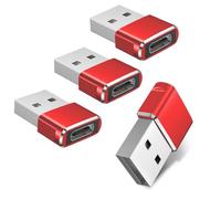 BASESAILOR USB to USB C Adapter 4Pack,Type C Female to A Male Cable Converter for Apple Ultra iWatch 7 8 9 SE,iPhone 11 12 13 14 15 16 Pro Max Plus,Airpods,iPad 8th 9th 10th Air 4th 5th Mini 6th Gen