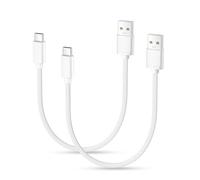 BASESAILOR USB to USB C Charger Cable 0.3M/2Pack,USB Type C Fast Charging Power Lead for iPhone 17 16 15 Plus Pro Max,iPad 10 10th,Mini 6 6th,7 7th Generation,Samsung Galaxy S25 S24 S23,Z Flip Fold