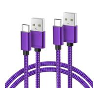 BASESAILOR USB to USB C Charger Cable 1M 2Pack,USB Type C Fast Charging Power Lead for iPhone 16 15 Plus Pro Max,iPad 10 10th,Mini 6 6th,7 7th Generation,Samsung Galaxy S25 S24 S23,Z Flip Fold