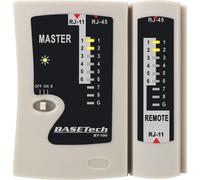 Basetech BT-100 Cable Tester for RJ-45, RJ-11