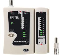 Basetech BT-200 Cable Tester for RJ-45, RJ-11, BNC