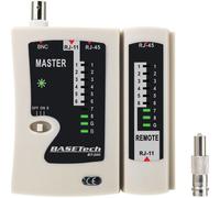 Basetech Cable Tester for RJ-45, RJ-11, BNC