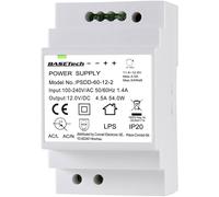 Basetech BT-2250320 PSDD-60-12-2 DIN Rail PSU 12V 4.5A 54W 2 Outputs