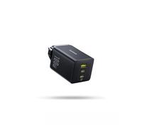 Baseus 100W USB C Charger Plug, 3-Port, 2 USB C, 1 USB A, Compact PPS Wall Charger, Fast Charging Power Adapter for MacBook Pro/Air, iPad, iPhone 17/16/15, Galaxy S24, Steam Deck, Switch, Rog Ally etc