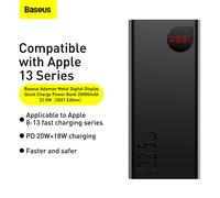 Baseus 20000mAh Adaman Metal Power - Black