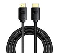 Baseus 2m HDMI 8K to HDMI 8K 60Hz Cable, Black