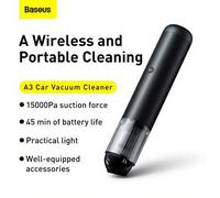 Baseus A3 Car Vacuum Cleaner (15000Pa) Tarnish