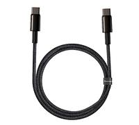 Baseus Accessories Brand Model USB-C Cable for USB-C Tungsten Gold, 100W, 1M Black