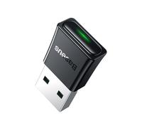 Baseus BA07 - USB Adapter, Bluetooth 5.3 Receiver and Transmitter, for Computer, 5 Devices, Black