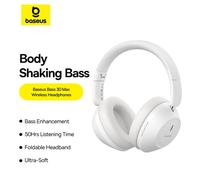 Baseus Bass 30 Max Wireless Headphones - Moon White