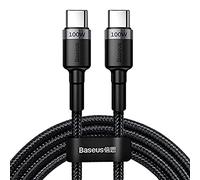 Baseus Blitzaufladung PD2.0 100 W USB for Type C Kabel (20 V 5 A) 2 m Grey/Schwarz