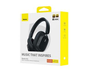 Baseus Bowie H1i Noise-Cancellation Wireless Headphones Cluster Black