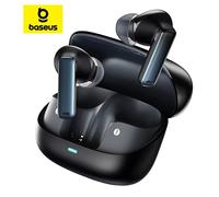 Baseus Bowie M2s Wireless Earphone -48dB Active Noise Cancellation Bluetooth 5.3 Headphone 38ms Low latency Spatial Audio Earbud EP10 pro Black