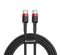 Baseus Cable CAFULE PD2.0 60 W TYPE-C/C (20V 3A) 1 m Red/Black, Power Delivery