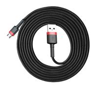 Baseus cafule Cable USB For Micro 1.5A 2m Red+Black