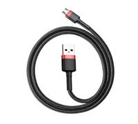 Baseus cafule CAMKLF-C91 cable (USB M - Micro USB M; 2m; black and red)