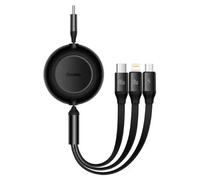 BASEUS CAMJ010201 Bright Mirror 2 Series Retractable 3-in-1 Data Charging 1.1m