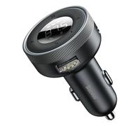 Baseus Car Charger Bluetooth AUX FM Modulator 12-24V 2xUSB 3.4A CCLH-01
