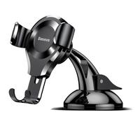 Baseus Car Phone Mount for 4.0-6.5" Screen Smartphones, Black
