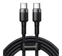 Baseus Blitzaufladung PD2.0 100 W USB for Type C Kabel (20 V 5 A) 2 m Grey/Schwarz