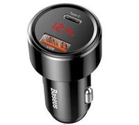 Baseus Magic 45w 5a 1xusb-a 1xusb-c Car Charger