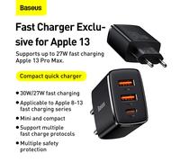 Baseus Compact Quick Charger - Black