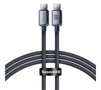 Baseus Crystal USB C to USB C Cable 100W PD QC4 5A Fast Charge Data