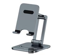Baseus Desktop Biaxial Foldable Metal Stand (for Phones) - Grey
