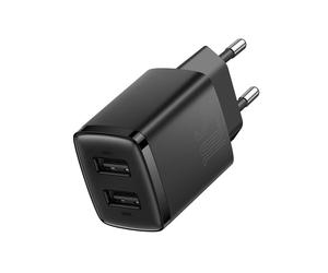 Baseus Dual Output USB-A 10.5W Compact Mains Power supply