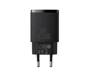 Baseus Dual USB-A/USB-C Output Mains power supply 20W Compact