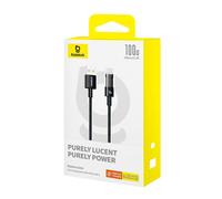 Baseus Gem USB-USB C Cable 100W 1m (Black)