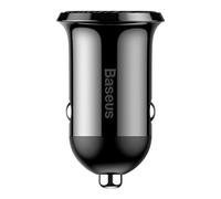 Baseus Car mobile phone charger CCALLP-01 12-24 black, grey