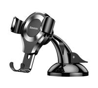 Baseus Gravity Smartphone Car Mount Dashboard Attachment / Silver