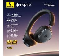 Baseus Inspire XH1 Sound by Bose ANC Wireless Headphone Bluetooth 6.1 48dB Adaptive Noise Cancellation Headset Hi-Res LDAC 100Hr Twilight Blue