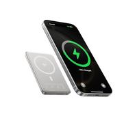 Baseus MagSafe Power Bank 10000 mAh Qi2 for iPhone 17/16/15/14/13/12, Titanium