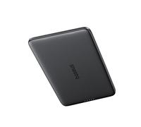 Baseus Magsafe Power Bank Ultra Slim, Ultralight Magnetic Power Bank for iPhone 16/15/14, Mini Wireless 5000 mAh Power Bank, USB-C PD 20 W, External Battery with LED Display, Black