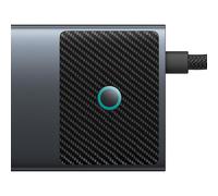 Baseus Metal Gleam Series II 10-in-1 USB HUB Cosmic Black(USB-C to 1*HDMI4K@120Hz+1*HDMI4K@60Hz+1*USB-A(10Gbps)+1*USB-C(10Gbps)+2*USB-A(480Mbps)+1*RJ45+1*SD/TF+1*USB-C(PD) ）