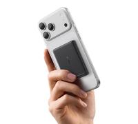 Baseus Mini MagSafe Powerbank 5000 mAh Qi2 Certified with Folding Stand, PD 20 W Magnetic Power Bank, USB C Wireless Power Bank, Compatible with iPhone 17/16/15/14/13/12/Pro Max Series, Black