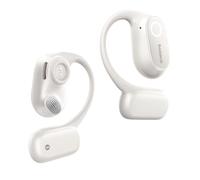 Baseus Open-Ear Headphones, Hi-Res Wireless Audio with LDAC, Rich Bass, Comfortable Silicone Cushion Design, 60H Play, AI Clear Calls, Bluetooth 5.4, IPX4, Open-Ear Earbuds - Bowie MF1