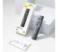 Baseus Orange Dot Wireless Presenter (Red Laser) Grey No battery
