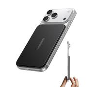 Baseus Picogo Air 0.69 cm Ultra Slim 5000 mAh Magsafe Power Bank, CCC Certification Magnetic Portable Charger with USB-C, 22.5 W Fast Charging External Battery Pack for iPhone 17/16/15/14/13/12