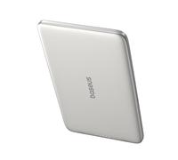 Baseus Picogo AM41 Power Bank, Ultra Slim 5000 mAh Magsafe Power Bank, PD 20W Fast Charge, Portable Wireless Magnetic External Battery with USB C Cable for iPhone 17/16/15/14/13/12, Titanium