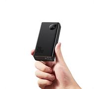 Baseus Power Bank 10000 mAh, PD 30 W Power Bank, Small But Strong, USB C QC 3.0 Fast Charging External Mobile Phone Batteries with LED Display for iPhone, MacBook, Air, iPad, Samsung, Huawei, Xiaomi