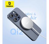 Baseus Qi2 15W Magnetic Wireless Charger Mini Fast Charging Phone Charger For iPhone 16 15 14 13 Pro Max Black