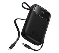 Baseus Qpow 2 Dual Cable 10000mAh 22.5W Powerbank-Black
