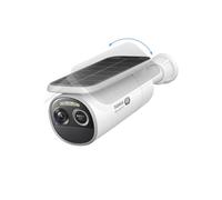 Baseus S2 4K Solar Security Cameras Wireless Outdoor - Radar+PIR Detection, AI Face Recognition, Auto Sunlight-Tracking, Color Night Vision, IP67 Waterproof, No Monthly Fee, Local Storage