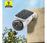 Baseus Security S2 Outdoor Camera 4K Clarity Solar Wireless Wifi Camera Smart Face ID IP67 Waterproof 145°FOV Smart App Control